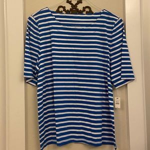 Talbots Women’s Scallop Tee XL